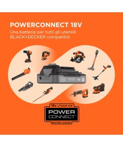 Black+Decker Trapano Avvitatore 18V Arancione con 2 Batterie 2.0Ah