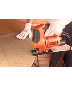 Black+Decker Seghetto Alternativo a Velocit Variabile 400W - 6 Lame