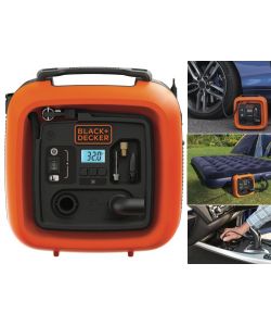 Compressore Black+Decker Portatile ASI 400