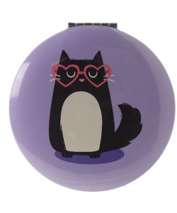 Specchietto da Borsa Feline Fine