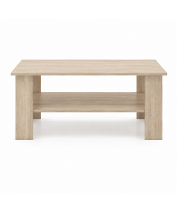 Tavolo da caffè rovere chiaro 41x55x100 cm elegante per zona giorno