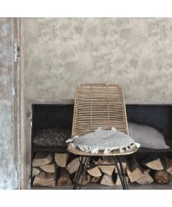 DUTCH WALLCOVERINGS Carta da Parati Motivo Calcestruzzo Grigio