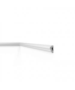 D6 DECOFLAIR Cornice soffitto polistirolo 40x20mm 2 pezzi verniciabile