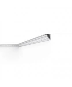 Decoflair Cornice per soffitto in polistirolo 55x55mm L 2m verniciabile
