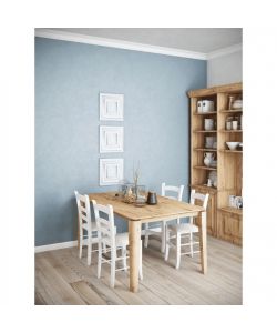Rosone in polistirolo espanso 30x30 cm per soffitto decorativo