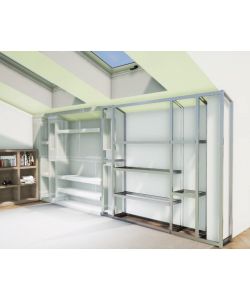 KNAUF Lastra cartongesso 200x120 cm spessore 12.5 mm per pareti