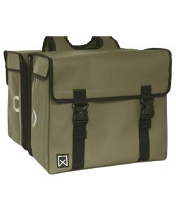 Willex Borse Laterali per Bicicletta Tarpaulin 40 L Verde Oliva