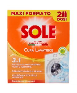 Sole Cura Lavatrice Freschezza Agrumi 250 ml x 2 - Detergente Profumato