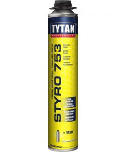Schiuma adesiva per pannelli isolanti Styro 750 ml