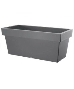 Vaso Lofly Case Rett.Grigio 99X39 H 41 Pplast