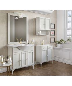 Base con lavabo in ceramica