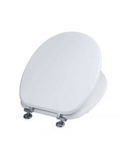 Sedile WC universale Bianco Antibatterico