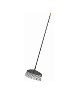 FISKARS Scopa in Plastica - 23 Denti - Manico in Alluminio 172 cm