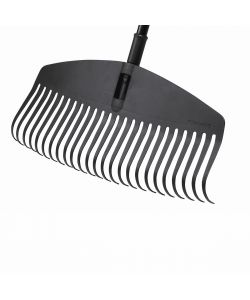 FISKARS Scopa in Plastica - 23 Denti - Manico in Alluminio 172 cm