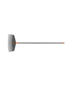 FISKARS Scopa in Plastica - 23 Denti - Manico in Alluminio 172 cm
