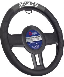 Coprivolante SPC1111 auto universale nero/grigio in poliestere 38cm