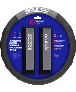 Coprivolante e passacintura SPC1111K auto grigio e nero