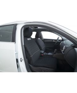 Set universale SPC1042 coprisedili auto completo nero/argento