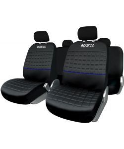 Set universale SPC1042 coprisedili auto completo nero/blu