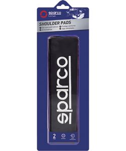 Set 2 pezzi di cuscinetti passacintura SPC1204 universali per auto neri