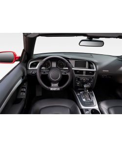 Coprivolante per auto Sparco nero in PVC