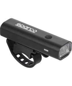 Fanalino anteriore per bicicletta in copertura metallica Sparco