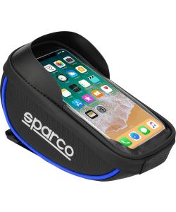 Borsa porta cellulare per bici in microfibra Sparco