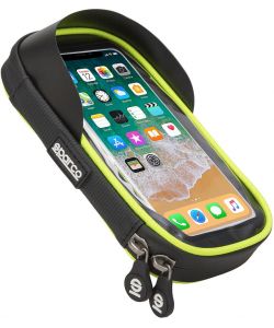 Custodia porta cellulare per bici in microfibra Sparco