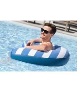 Bestway Sedia Gonfiabile da mare Comfort Plush 119x67,5 cm - Morbida e Resistente