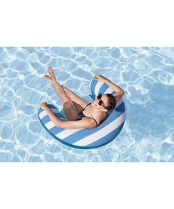 Bestway Sedia Gonfiabile da mare Comfort Plush 119x67,5 cm - Morbida e Resistente