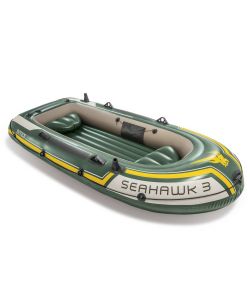 Intex Set Gommone Gonfiabile Seahawk 3 295x137x43 cm
