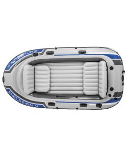 Intex Set Gommone con Remi e Pompa Excursion 4 68324NP