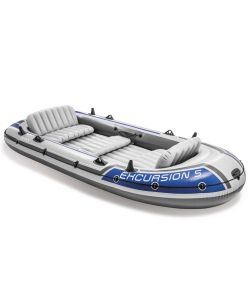 Intex Set Gommone con Remi e Pompa Excursion 5 68325NP