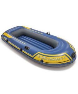 Intex Challenger 2 Set Gommone con Remi e Pompa