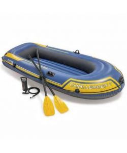 Intex Challenger 2 Set Gommone con Remi e Pompa