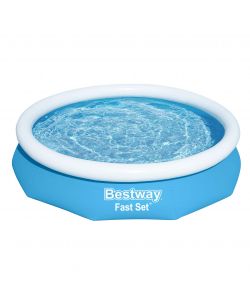 Bestway Piscina gonfiabile tonda Fast Set Blu 305 x 66 cm per esterni