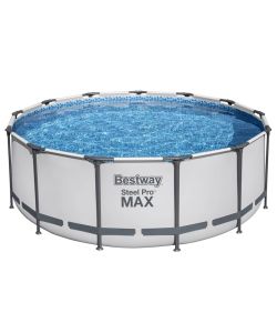 Bestway Steel Pro MAX Set Piscina Rotonda 396x122 cm