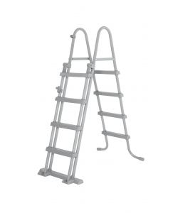 Bestway Set Piscina Fuori Terra Rotonda 5,49 m Effetto Pietra Grigia