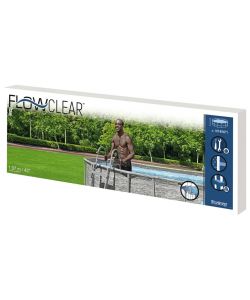 Bestway Scaletta per Piscina Flowclear a 4 Gradini 107 cm