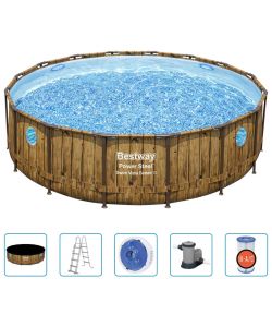 Bestway Set Piscina Power Steel 488x122 cm