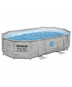 Bestway Set Piscina Power Steel 488x305x107 cm
