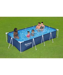 Piscina Steel Pro Frame rettangolare 400x200 cm Bestway