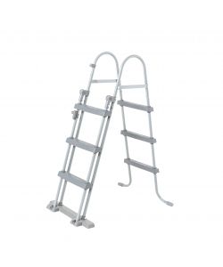 Bestway Piscina Fuori Terra Grigia con Filtro e Scaletta - 4x2x1 h m