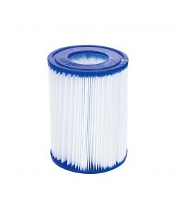 Bestway Piscina Fuori Terra Rotonda 427x84 cm Grigia con Telaio Acciaio