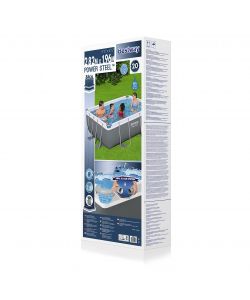 Bestway Piscina Rettangolare Power Steel - 282x196x84 cm