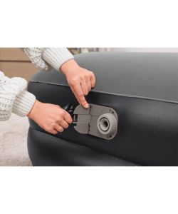 Bestway Materasso Gonfiabile Fioccato con Pompa Aria 191x97x46 cm