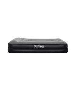 Bestway Materasso gonfiabile matrimoniale 203x152x46 cm Nero-Grigio