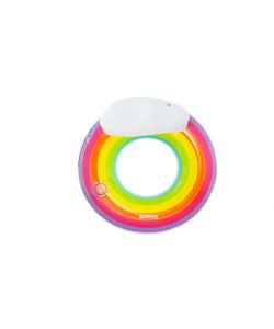Bestway Poltrona Gonfiabile Rainbow - Multicolore - 107 cm