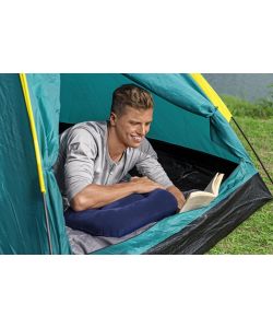 Bestway Cuscino Da Viaggio Gonfiabile Ergonomico - Blu o Grigio
