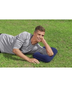 Bestway Cuscino Da Viaggio Gonfiabile Ergonomico - Blu o Grigio